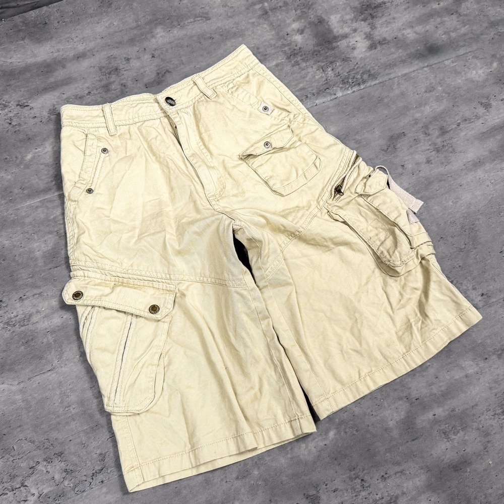 Y2K 2000's 00's Bangboy Muti Cargo Baggy Relax Fit Wide Short's